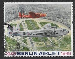 1998 'BERLIN AIRLIFT' POST LABEL FROM RETAIL BOOKLETS