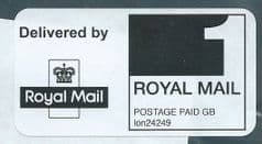 1ST CLASS POSTAGE PAID LABEL ON PAPER   REF: lon24249