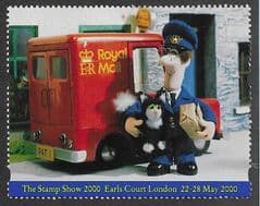 2000 'POSTMAN PAT' POST LABEL FROM RETAIL BOOKLETS