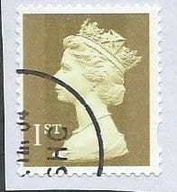 2002 1ST (S/A) CLASS 'GOLD' (2B) (PHOTO)(ON PIECE)  FINE USED