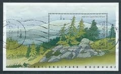2002 'HOCHHARZ NATIONAL PARK' M/S (POSTALLY USED)  FINE USED*
