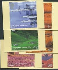 2003 SET 'A BRITISH JOURNEY -SCOTLAND' MINT PHQ CARDS  5 PHQ CARDS