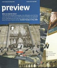 2008  3X 'PREVIEW' (NO: 177, 178, 182)  3 PAMPHLETS , EXCELLENT CONDITION