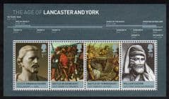 2008 U/M 'THE AGE OF LANCASTER AND YORK' M/S
