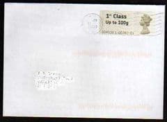 2009 1ST 'POST & GO''HALIFAX' MACHINE #1 (LARGE FONT) ON COVER