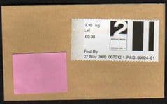 2009 2ND 'POST & GO -'(ORPINGTON) LABEL COVER
