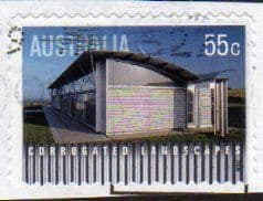 2009 55c(S/A) ' CORRUGATED LANDSCAPES ' FINE USED