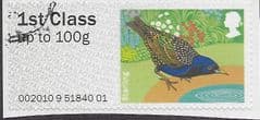 2010 1ST CLASS 'BIRDS I' (EX TALLENTS  HOUSE) FINE USED