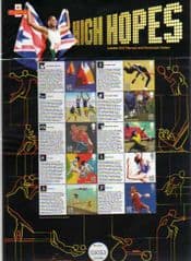 2010 '2012 OLYMPIC GAMES -HIGH HOPES' SHEET