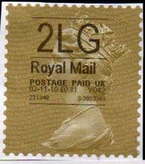 2010 (2LG) GOLD HORIZON  TYPE I (HYPHEN SEPERATED DATE)