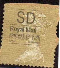2010 (SD)GOLD HORIZON LABEL TYPE I(HYPHEN SEPERATED DATE.)