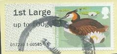 2011 1ST LARGE 'BIRDS III - GREAT CRESTED GREBE'    FINE USED