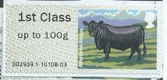 2012 1ST  'CATTLE - ABERDEEN ANGUS'   FINE USED