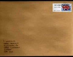 2012 1ST LARGE 'UNION FLAG' ( CARDIFF 1) FINE USED ON COVER