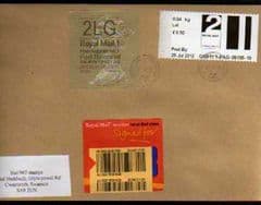 2012 2ND 'POST & GO'(CARDIFF 1)+ 2LG WELSH (WALSALL)(2a)'HORIZON' LABEL FINE USED COVER