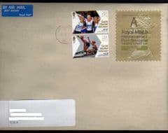 2012 A (H 5) 'POST BRENHINOL' TYPE 1 RARE ON COVER