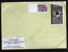 2012 (BLANK) 'UNION FLAG' + 50P 'GAIRSAY'(LOCAL STAMP) ON COVER