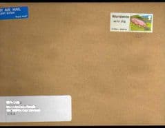 2012 'WW (UPTO 20g)'PIGS'(NEWPORT) POST & GO ON COVER TO U.S.A