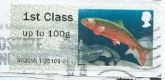 2013 1ST   'FRESHWATER LIFE 2 - ARCTIC CHAR'    FINE USED