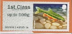 2013 1ST   'FRESHWATER LIFE 3 - MINNOW'  FINE USED
