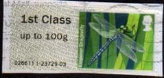 2013 1ST 'FRESHWATER LIFE -EMPEROR DRAGONFLY' FINE USED