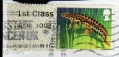 2013 1ST 'FRESHWATER LIFE -SMOOTH NEWT' FINE USED