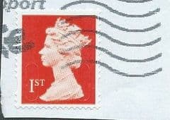 2014 1ST (S/A) 'ROYAL MAIL RED ' (MTIL M14L)  MACHIN FORGERY  FINE USED