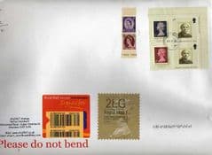 2014  ENGLISH 2LG (F 4) TYPE 1 HORIZON LABEL+ MACHINS ON COVER . LATE USE OF TYPE 1 LABEL