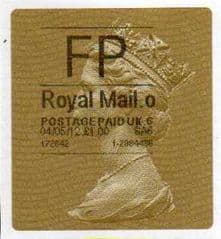 2014 FP (O 6) 'ROYAL MAIL TYPE 2a