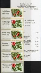2014  'WINTER GREENERY '(MA14)   (6v)  FIRST DAY OF ISSUE AND BI LINGUAL RECEIPT!