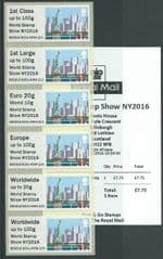 2016 U/M 'SEA TRAVEL 'WORLD STAMP SHOW NY2016)' (MA15) COLLECTOR SET (6v)