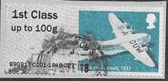 2017 1ST 'HERITAGE MAIL BY AIR' ( TYPE IIIa  EX TALLENTS HOUSE) FINE USED