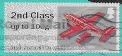 2017 2ND CLASS ON 1ST CLASS 'MAIL BY AIR (1980) ERROR FINE USED