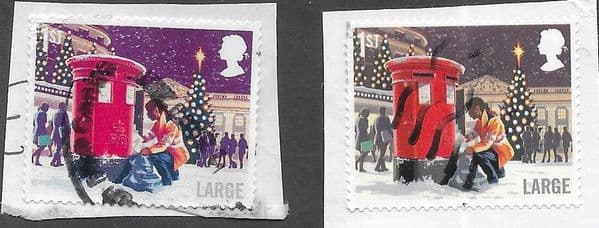 2018 1ST LARGE (S/A) 'CHRISTMAS' (FORGERY) FINE USED
