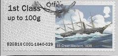 2018 1ST (S/A) 'SS GREAT WESTERN' (EX TALLENTS HOUSE) FINE USED