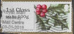 2018 1ST (UP TO 100g) ' WINTER GREENERY- HOLLY' (R18YAL) FINE USED