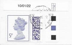 2022 5P (S/A)'PURPLE HEATHER' (DATE, T/L AND GRID TAGS)  FINE USED