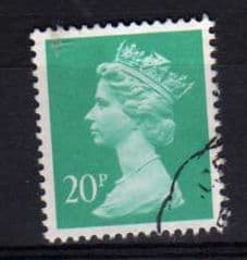 20P 'TURQUOISE GREEN' FINE USED