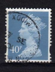 40P 'TURQUOISE BLUE '(2B)(DLR)FINE USED
