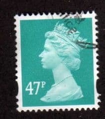 47P TURQUOISE GREEN FINE USED