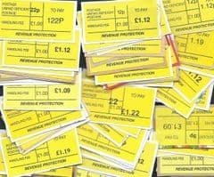 50X 'REVENUE PROTECTION '  (TO PAY) LABELS  JUST £4.00 !