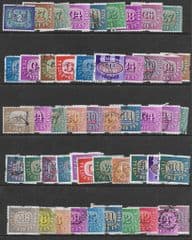 50x 'T.V LICENCE STAMPS' (SECONDS) FINE USED*