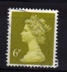 6P 'YELLOW OLIVE'  FINE USED