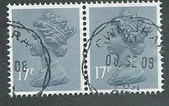 PAIR OF 17P 'GREY BLUE'  FINE USED
