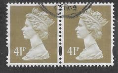 PAIR OF 41P 'DRAB' (LITHO) FINE USED