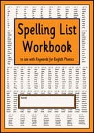 S-31 Spelling List Workbook (Spell the 500 English Basewords)