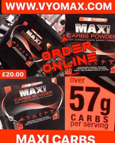 Vyomax Maxi carbs maltodextrin powder 1kg | Vyomax Nutrition