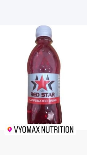 RED STAR CAFFEINATED DRINK 1 x 330ML BOTTLE