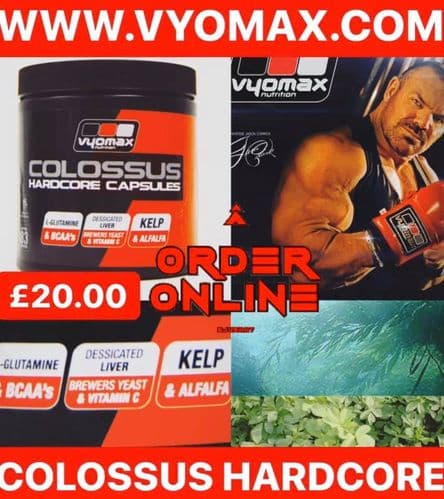 Colossus muscle recovery | Vyomax Nutrition