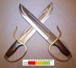 Butterfly Swords - Silver Stabber